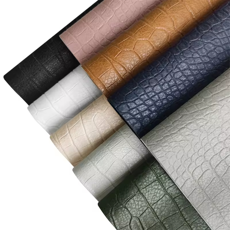 Embossed Synthetic Leather Fabric