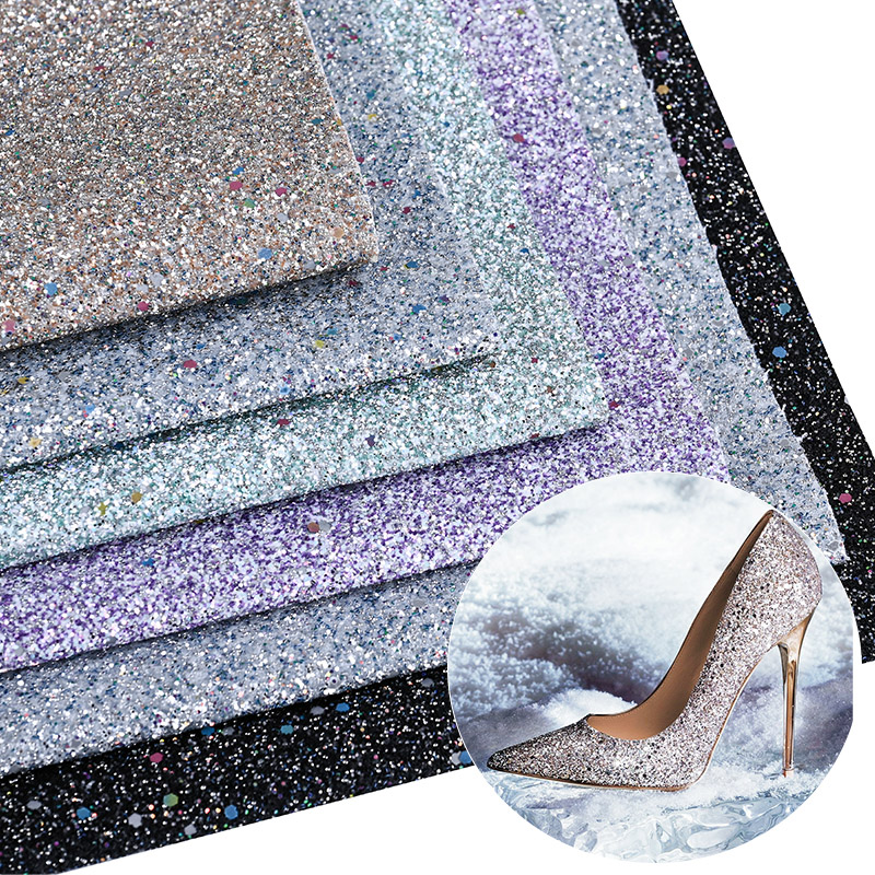 Vinyl Glitter Chunky Ar gyfer Bagiau Esgidiau