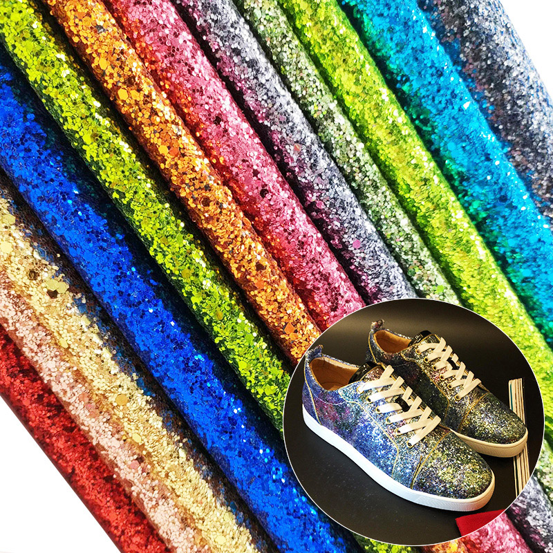 Glitter nga Tela Para Sa Sapatos