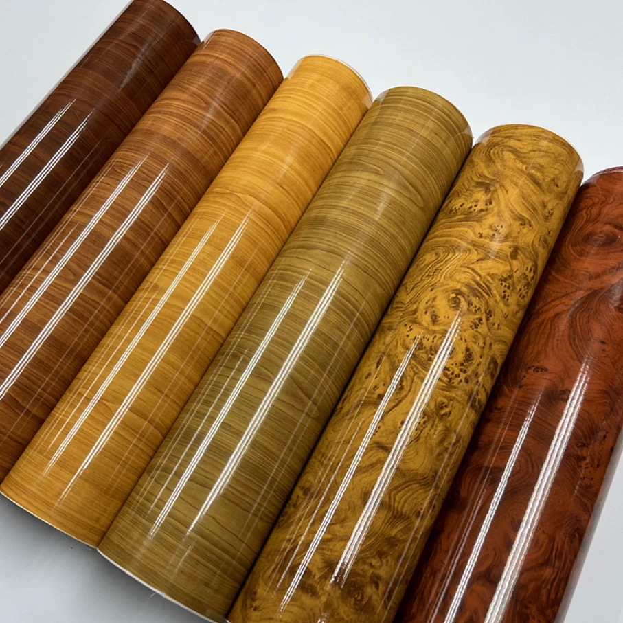 PVC Wood Grain Film