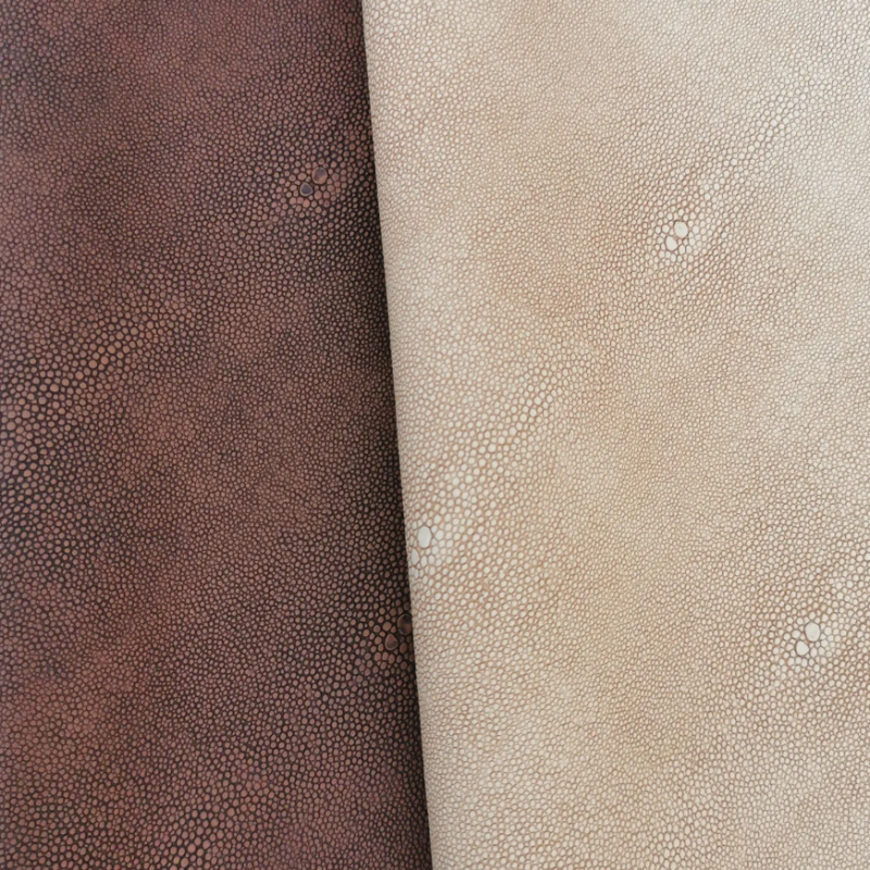 Devil Fish Grain Leather