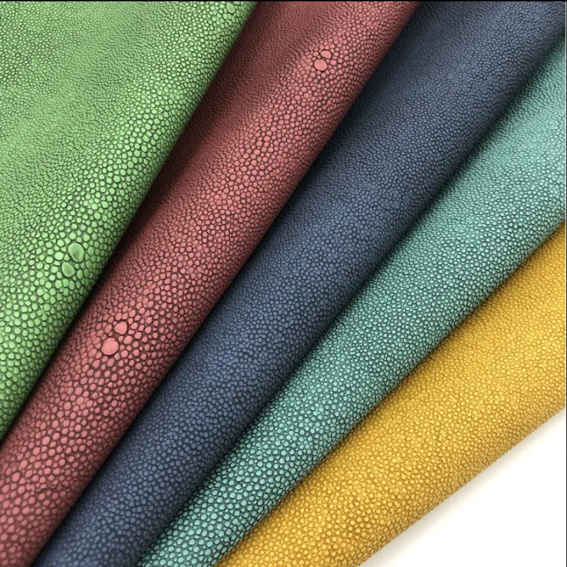 Shagreen Skin PVC Faux Leather