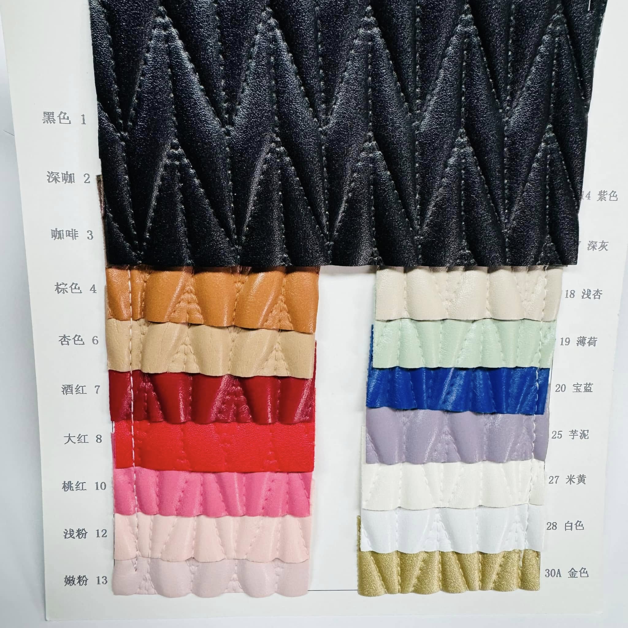 Faux Leather for Luggage Decoration