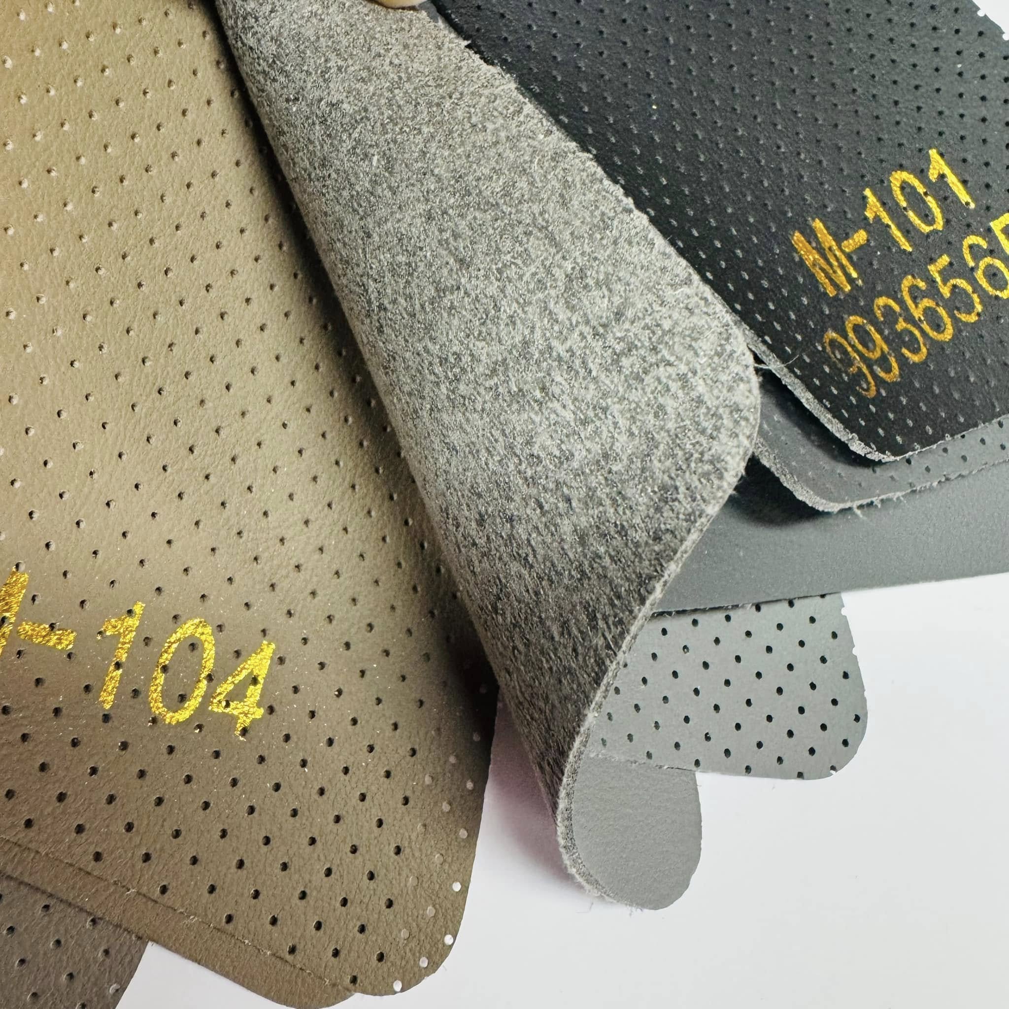 Perforated PVC Vinyl Leather